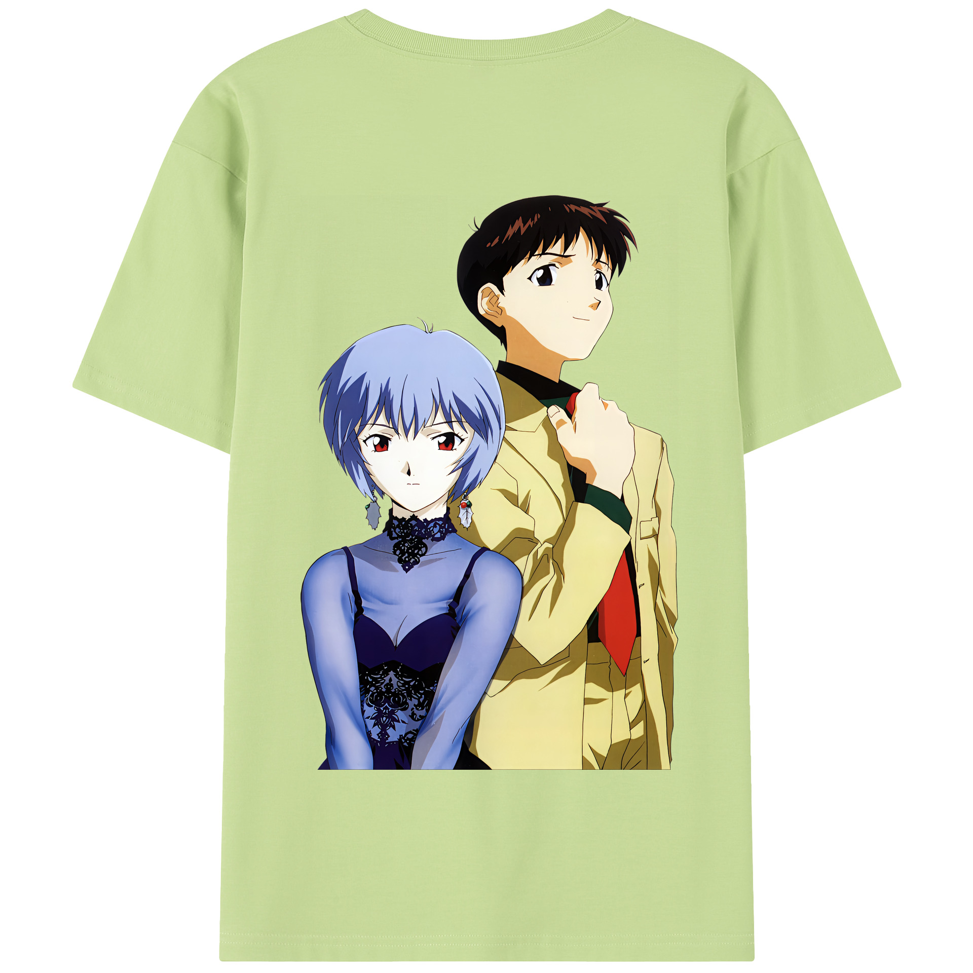 （画像用） EVA 新世紀エヴァンゲリオン 綿100％半袖Tシャツ（背面プリント）